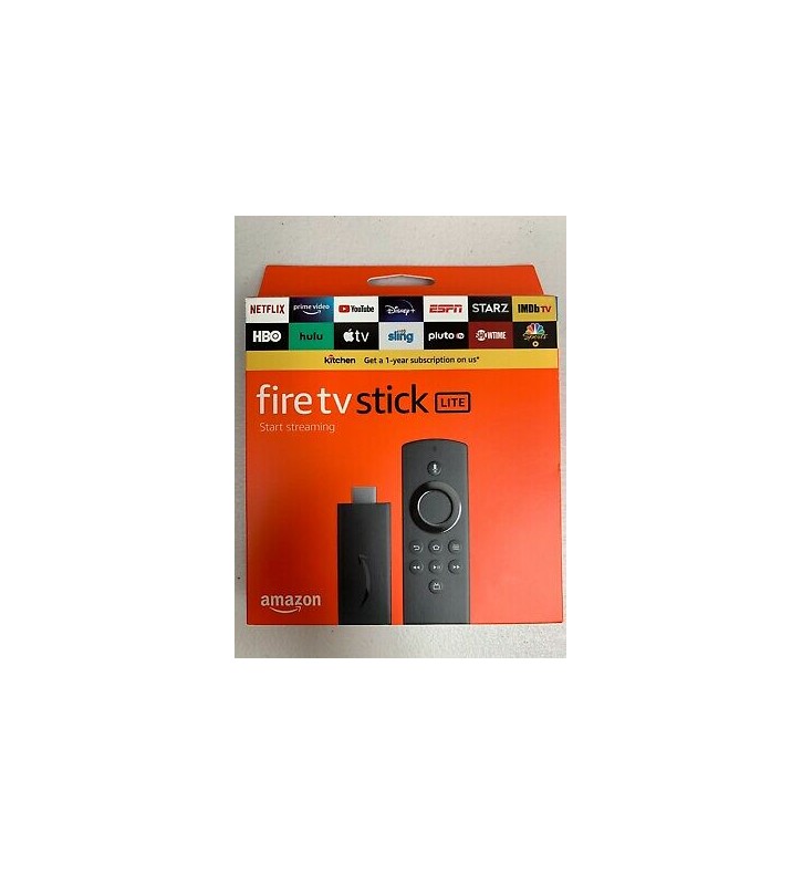 Fire TV Stick Lite avec télécommande vocale Alexa | Lite (sans  boutons de contrôle de la TV) | Streaming HD