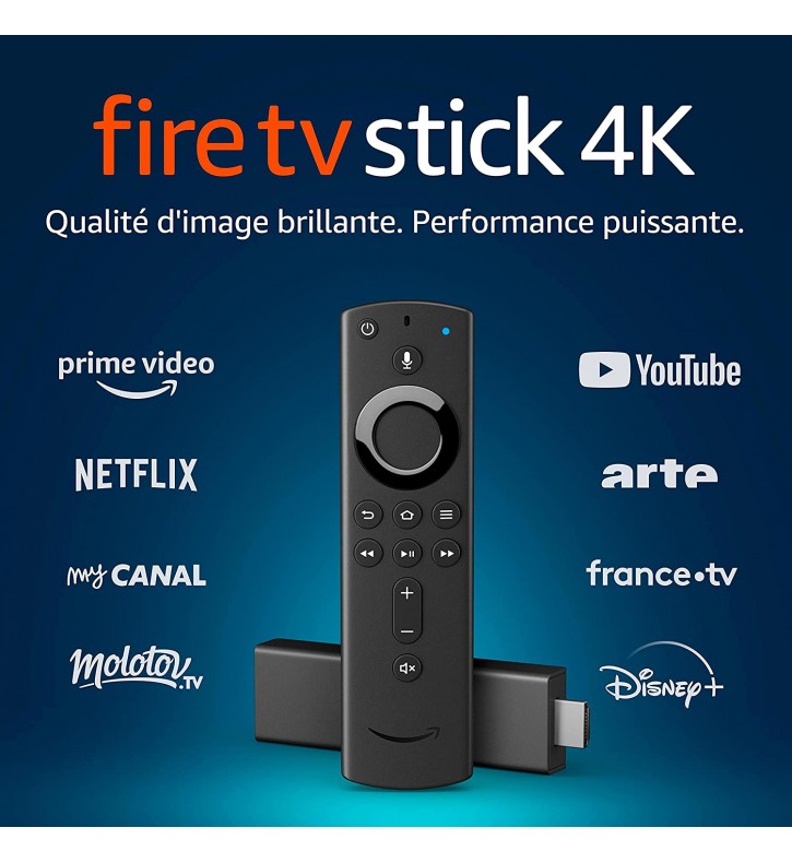 Fire TV Stick 4K avec Alexa (2ème génération)